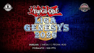 Liga Yu-Gi-Oh! Genesys - Fecha #20