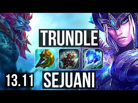 TRUNDLE vs SEJUANI (JNG) | 10/2/13, Dominating | KR Master | 13.11