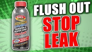 How to Flush Out Stop Leak from your Radiator and Cooling System