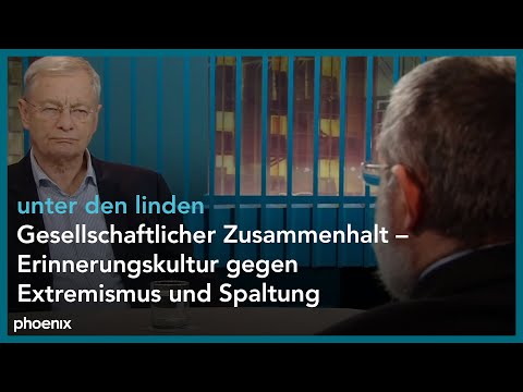 unter den linden: Gesellschaftlicher Zusammenhalt – Erinnerungskultur gegen Extremismus und Spaltung
