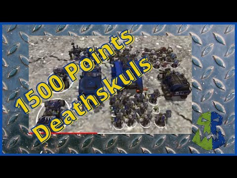 Warhammer 40K Orks: 1500 points of Deathskulls  - Tournament Ready
