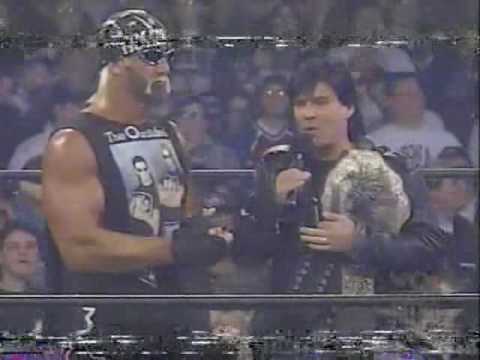 (01.27.1997) Road to Superbrawl VII Part 12 - nWo Hollywood Hogan with Eric Bischoff on the mic