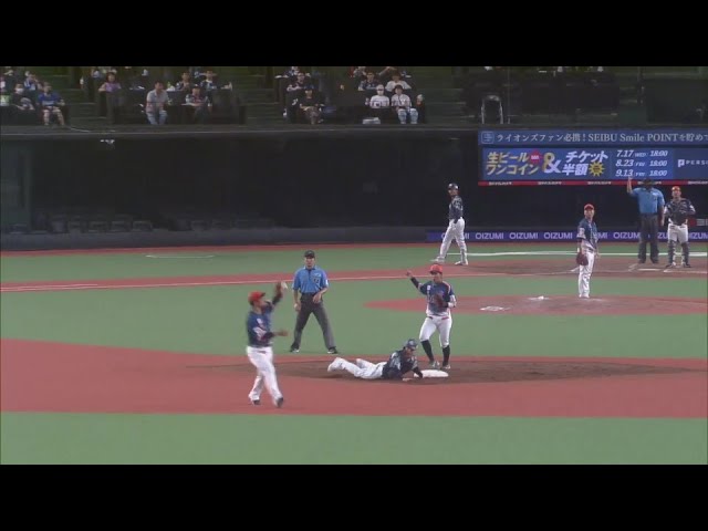 【ファーム】足で魅せる!! ライオンズ・平沼翔太 今季初盗塁でチャンスを拡大する!!  2024年8月18日 埼玉西武ライオンズ 対 オイシックス新潟アルビレックスBC