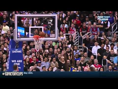 DeAndre Jordan & Chris Paul Full Combined Highlights vs Warriors - 2014 Playoffs West R1G5