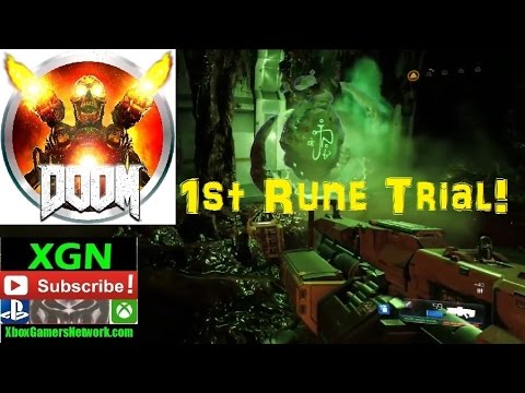 Doom Vacuum Rune Trial gameplay, how to unlock first Rune in Doom Campaign!