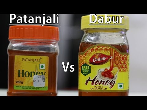 Dabur honey vs patanjali honey