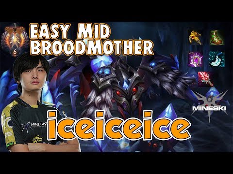 iceiceice - Broodmother Easy Mid |  Top Rank Pro Gameplay - Dota 2