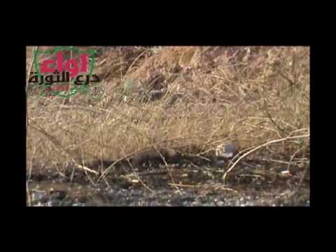 استهداف عناصر النظام داخل معسكر المسطومة من قبل لواء درع الثورة في محافظة إدلب