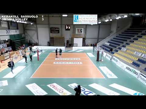 KERAKOLL   SASSUOLO vs ONGINA VOLLEY   12/05/21 SERIE BM PLAY OFF GARA 1