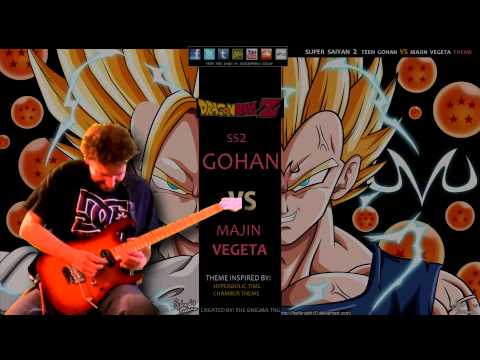 Enigma TNG's SSJ2 Gohan Vs Majin Vegeta Ft. Scott Morgan