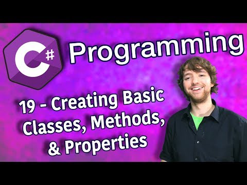 C Programming Tutorial 19 Creating Basic Classes Methods and Properties
