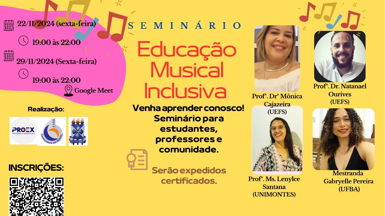 Seminário de Educação Musical Inclusiva