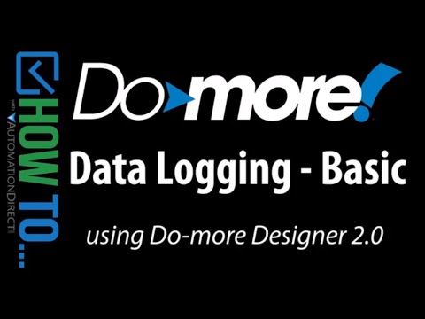 BRX Do-more Designer Simple Data Logging from AutomationDirect