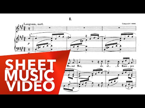 Dichterliebe Complete - Fritz Wunderlich - Schumann