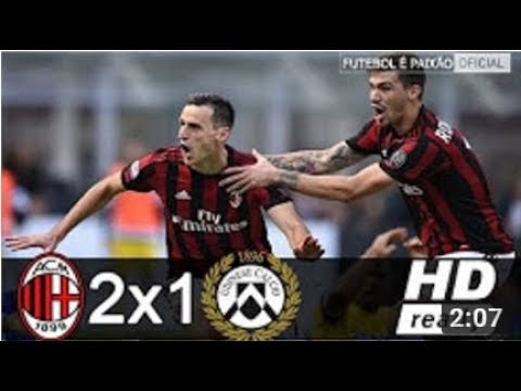 AC Milan vs Udinese 2 1 ● All Goals  Highlights HD ● 17.09.2017