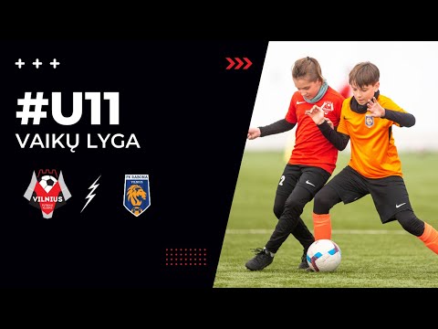 FK Vilnius vs FK Rabona | #U11 Vaikų lyga 2022 04 27