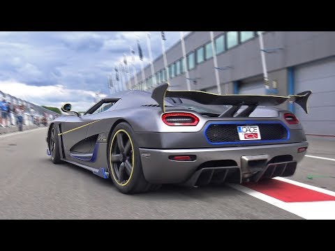 Koenigsegg Agera RS - Engine Start & Accelerations!