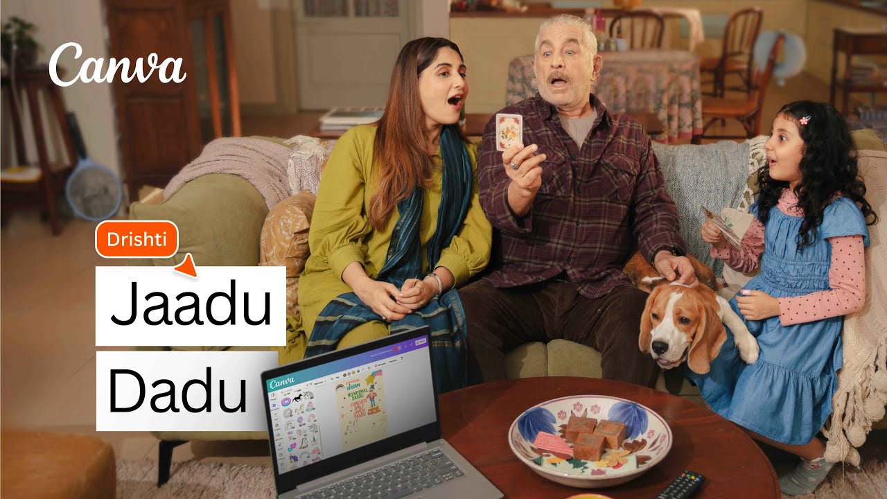 Canva's 'Jaadu Daadu' film