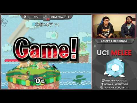 UCI Biweekly 27- Losers Finals - Kira(Fox) vs CPU(falco)