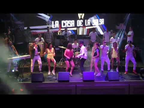 EL TEMBA   MICHEL MAZA EL CHARANGUERO MAYOR  CASA DE LA SALSA   10 ANIV  ORQ NTALLA