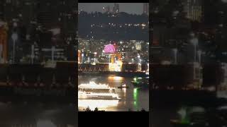 5am harbour vibes as cruise ships and container ships arrive in Vancouver