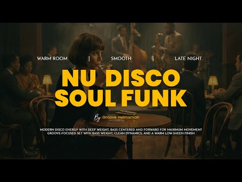Nu Disco Soul Funk Mix | Warm Room, Smooth, Late Night Grooves
