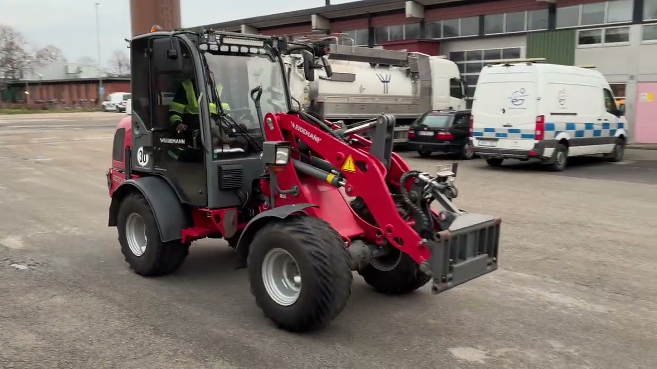 Esittelyvideoleike: Weidemann 2070 CX LP hjullastare -  - 2018