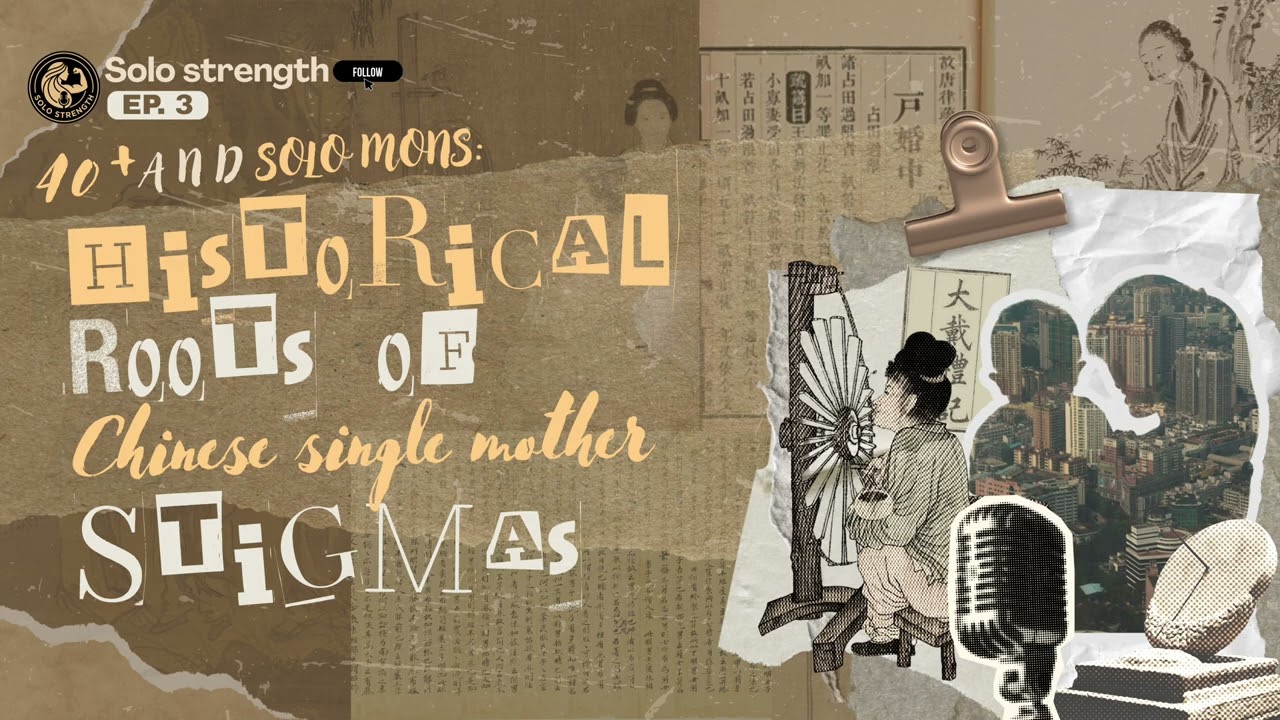 Why do single mothers suffer stigma in Chinese societies?