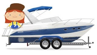 Um barco quebrado. A Doutora McWheelie. Desenhos animados para crianças