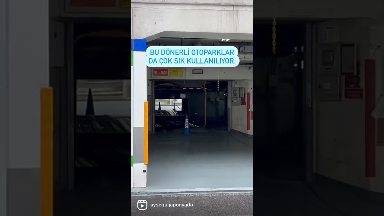 Japonya’da Dönen Otoparklar