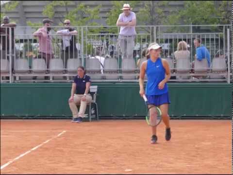 Daniela vismane (Latvia) 프랑스오픈 주니어