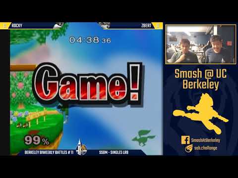 Berkeley Biweekly Battles #11 - Melee Singles Losers R8: Rocky vs Zbert