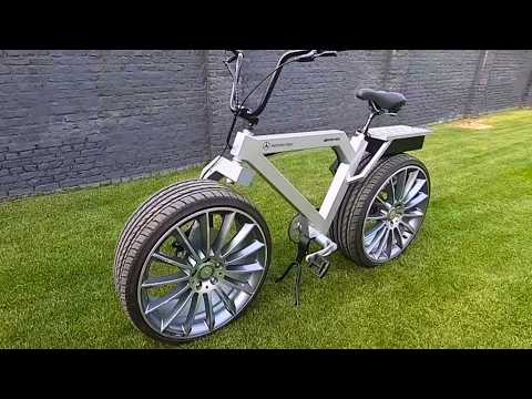 Un bărbat face 3 biciclete electrice DIY INCREDIBILE din piese auto | de @hennybutabi