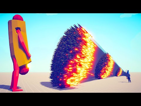 GIANT HOTDOG TITANS ARMY vs EVERY GOD - Totally Accurate Battle Simulator 2024
