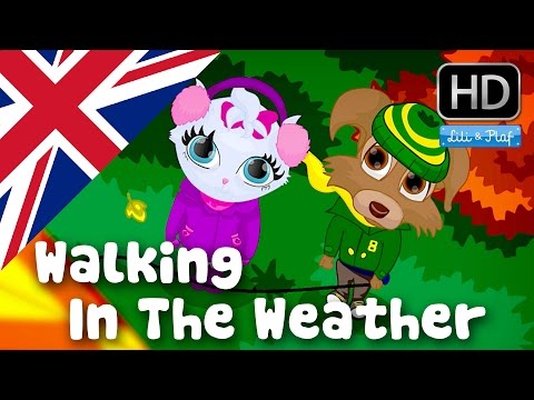 Lili i Plaf - Walking In The Weather: ANGIELSKIE KARAOKE – piosenka dla dzieci, dziecięce hity!