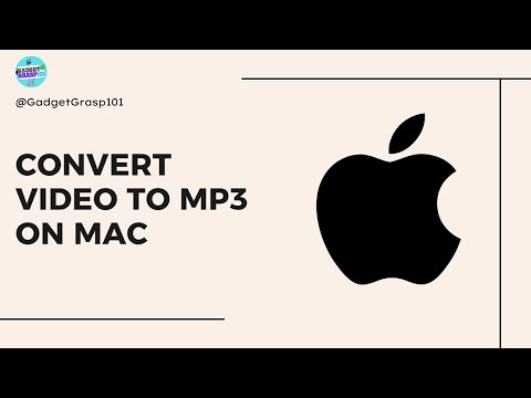 How to Convert Video to MP3 on MacBook