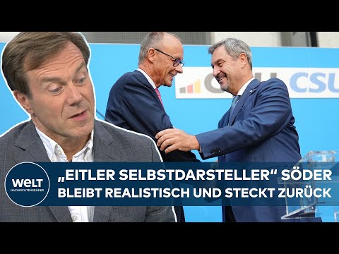 KANZLERKANDIDATUR: Merz triumphiert - Söder "konnte ahnen, dass er keine Chance hatte" | WELT Thema