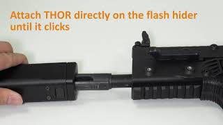 ACETECH THOR QD Tracer Unit BrighterR Krytac Kriss Vector (Green & Red BB uyumlu) - Siyah - Video