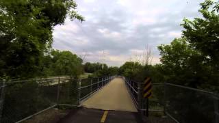 preview picture of video '01 Hoover / Cedar River Trail Iowa, Ely to Cedar Rapids 2.7K Bike Helmet POV'