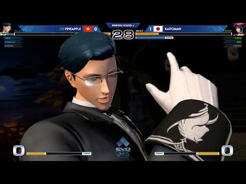 EVO Japan 2019 KOF14 Winner round 4 ( CG -Pineapple VS KAITOMAN)