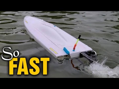 High Performance Small Package! Oxidean Marine Mini-Dom 17" Self-Righting Rc Boat