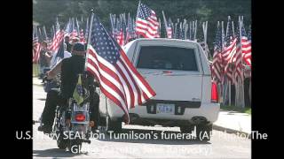 Jon Tomlinson, Fallen Navy Seal, at Funeral