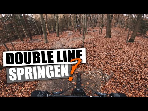 Nutbush Forest like Bikepark with Tomas - Double Line MTB attempt in winter