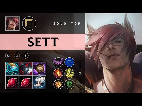 Sett Top vs Akali - EUW Master Patch 25.24
