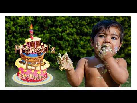 Praneel's 1 Birthday  (Best Birthday Video)