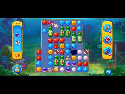 Fishdom level 11488 no boosters フィッシュダム ノーマル