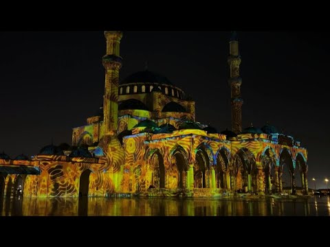 Video Thumbnail: Sharjah Light Festival illuminates the emirate's landmarks | AFP