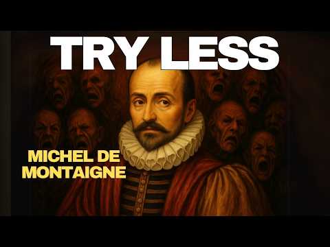 You’re Trying Too Hard – Michel de Montaigne’s Cure for Overthinking