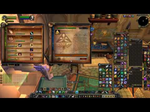 Opening many Crate of Tol'vir Archaeology Fragments to build Canopic Jar (Recipe: Vial of the Sands)