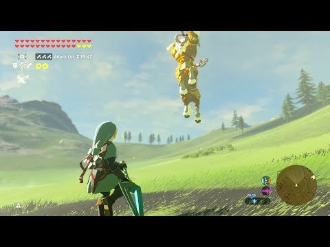 Zelda: BOTW (Fierce Deity Link VS Gold Lynel) Fierce Deity Sword Only